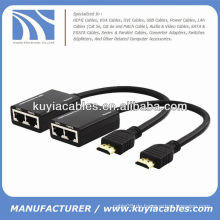 UTP HDMI Extender über Cat5 / cat6 Kabel bis zu 100 Fuß (30 Meter)